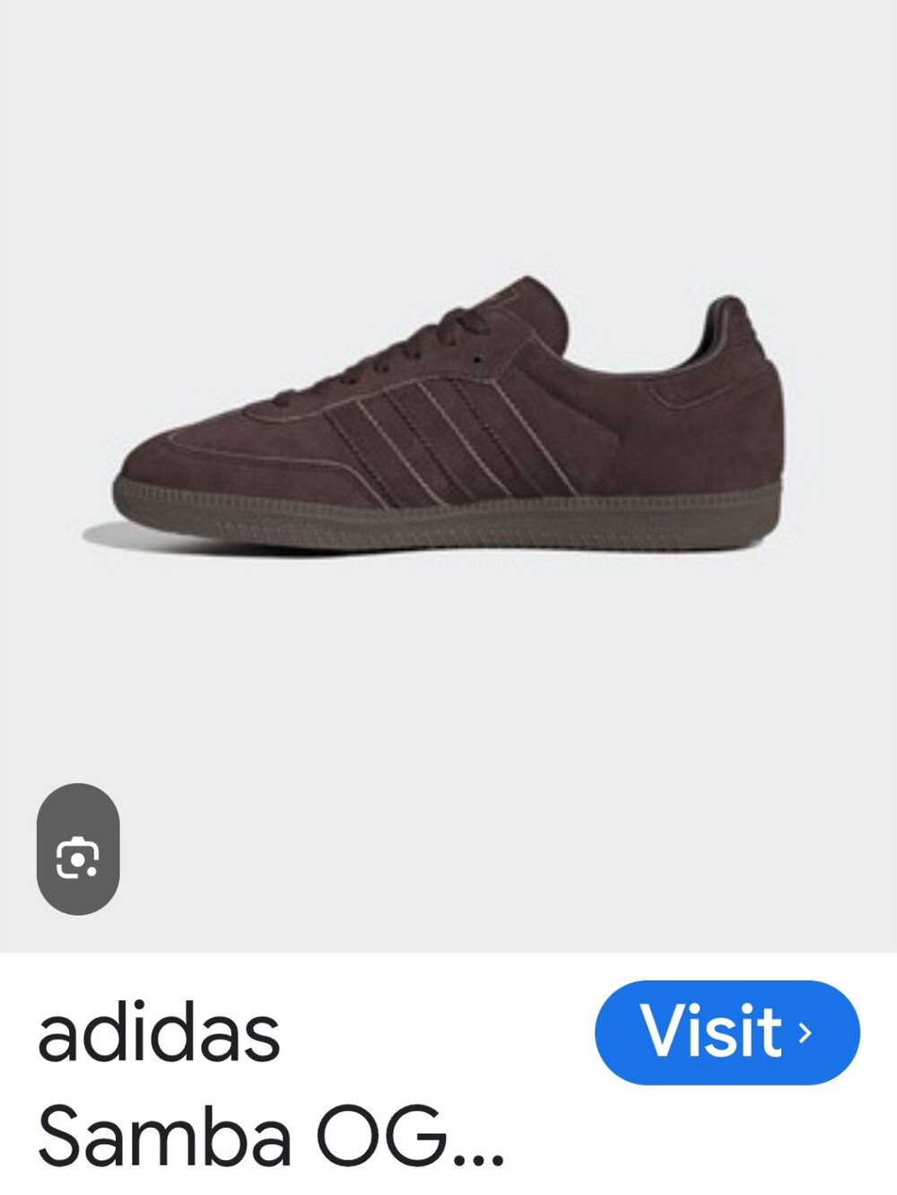 Adidas Sambo Black Casual Lace-Up Sneakers Mens Size 12